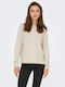 Women's Long Sleeve Sweater Ecru