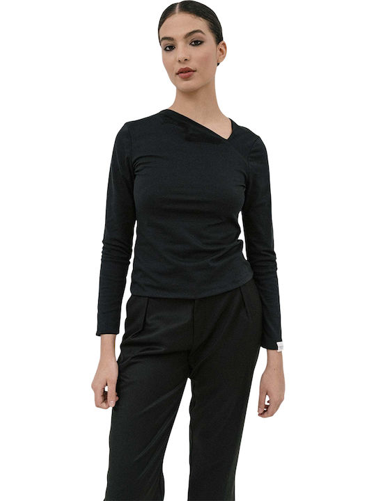 4tailors Bluse Black