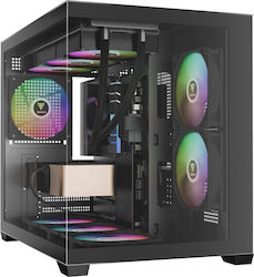 Gamdias AURA GC10M v2 Gaming Micro Tower με Πλαϊνό Παράθυρο Gamdias AURA GC10M v2 Gaming Micro Tower με Πλαϊνό Παράθυρο