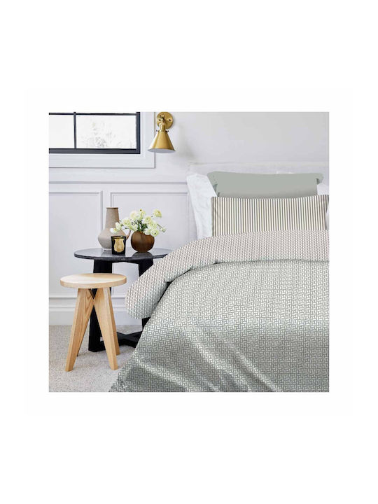 Astron Italy Bettbezug-Set Baumwolle Einzelbett...