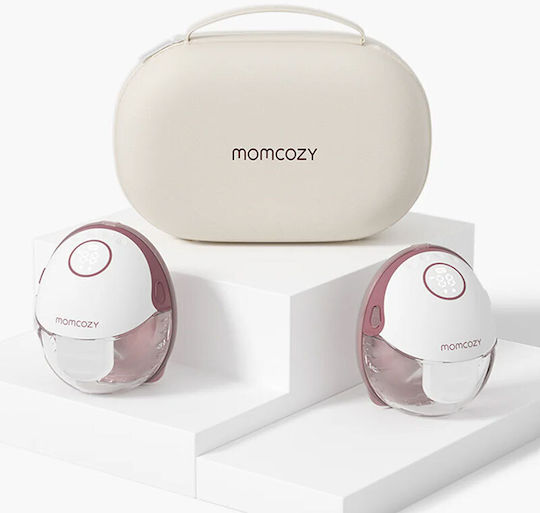 Momcozy Electric Double Breast Pump Pump Red 180ml