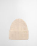 Barbour Beanie Beanie Knitted in Ecru color
