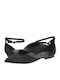 Rudzie Suede Women's Ballerina Shoes Black