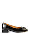Patent Leather Ballerinas Black