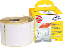 Avery Self-Adhesive Label Rolls for Label Printer 70x54mm 1pcs