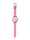 Kids Analog Watch with Rubber/Plastic Strap White