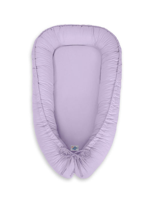 My Sweet Baby Pernă pentru bebeluși în formă de cuib violet