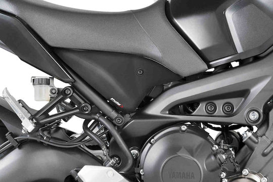 Puig Πλαϊνό Πλαστικό Μοτοσυκλέτας για Yamaha MT-09 Μαύρο