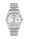 Ferro Men's Watch Battery with Silver Metal Bracelet