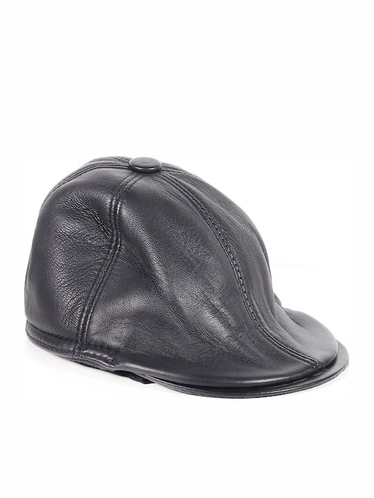 Infinity Flat Cap Black