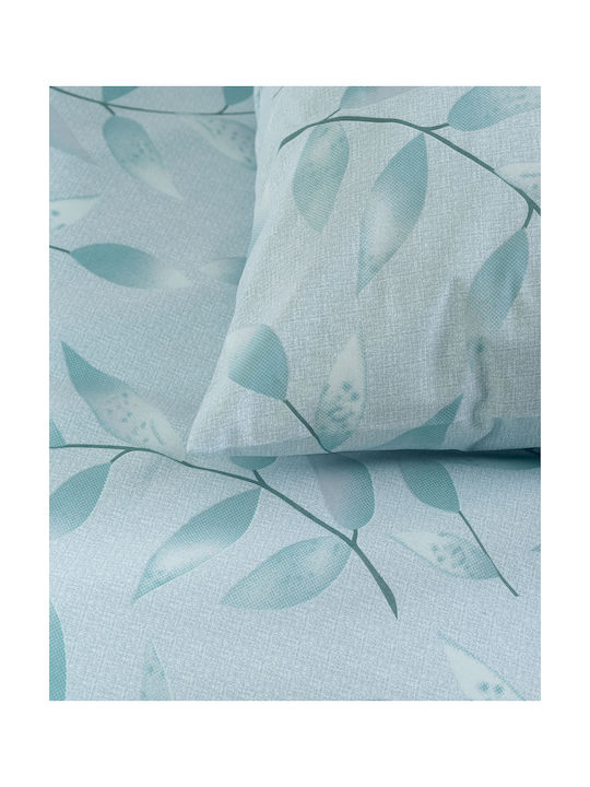 Rythmos Demetra Pillowcase Set with Envelope Cover Mint 50x70cm.
