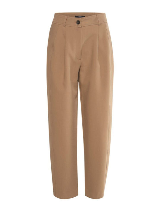 Mexx Femeiesc Tesatura Pantaloni Brown Mexx Femeiesc Tesatura Pantaloni Brown