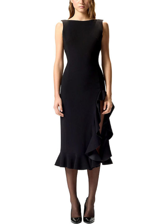 loose fit evening dresses PINKO Women's Nude FARRO Long Dress – Pavidas