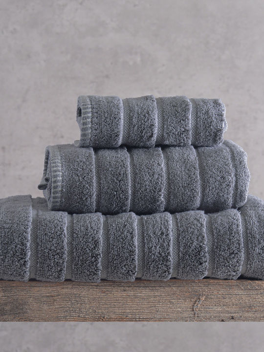 Rythmos Hand Towel Pyramid 30x50cm Black Weight...