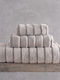 Rythmos Rythmos Badetücher Frotteetuch-Set 5 Stück Pyramid Anthrazit Gewicht 530g/m²