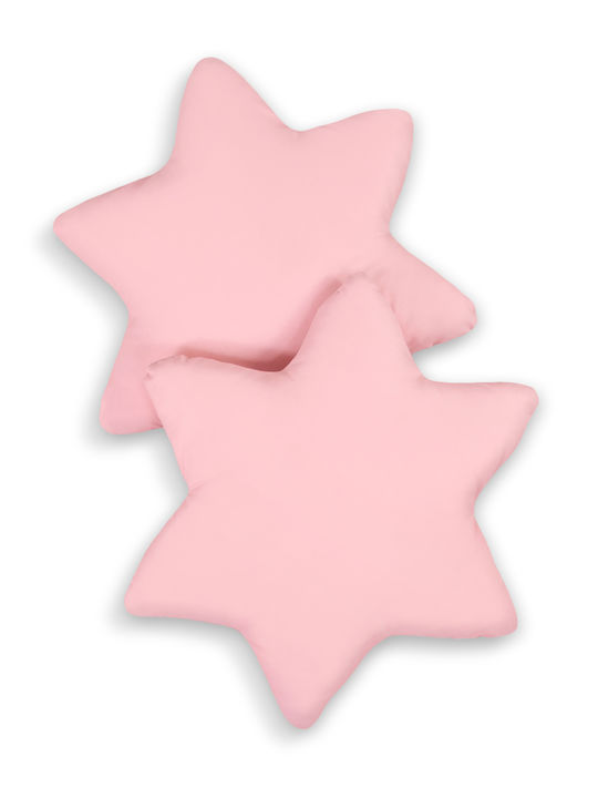 2-teilige Kinder Wurfkissen Schmutziges Rosa