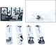 Set 4 Magnetic Bookmarks Cat World Carmani