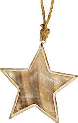 Wooden Star Ornament