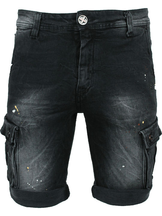Damaged Herrenshorts Black