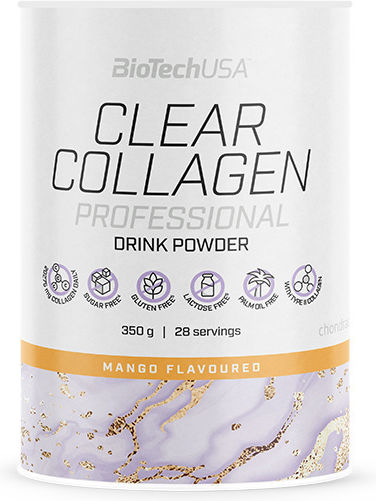 Biotech USA Clear Collagen Professional 180mg with Vitamin C and Hyaluronic Acid 350gr Mango