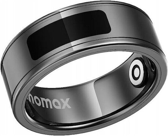 Momax Sense Smart Ring 17.5mm with Heart Beat Monitor Gray