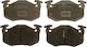 Trw Gdb1305 Brake Pad Set 4 Renault Clio Mk Ii Bb_ Cb_ 1998-2016 Rear Axle Other Vehicles