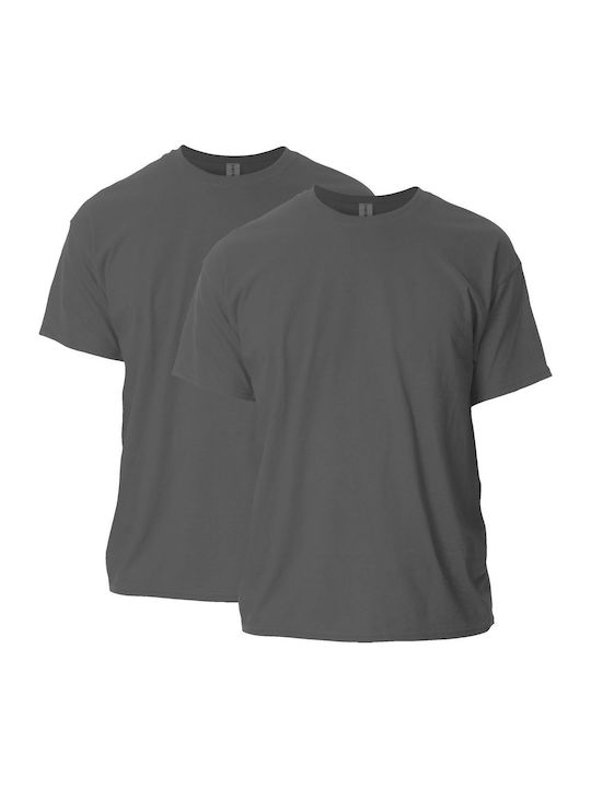 Gildan Unisex Ultra Cotton T-Shirt Style G2000 Multipack Charcoal