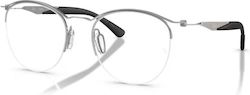 Ray Ban Damen Metallisches Brillengestell Grau ...