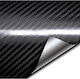 Black Glossy 5D Carbon Car Wrap Film 3m x 1.52m