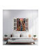 Printed Color Foil Home Wall Decor Size 125 X 110cm Model View To Haven 19