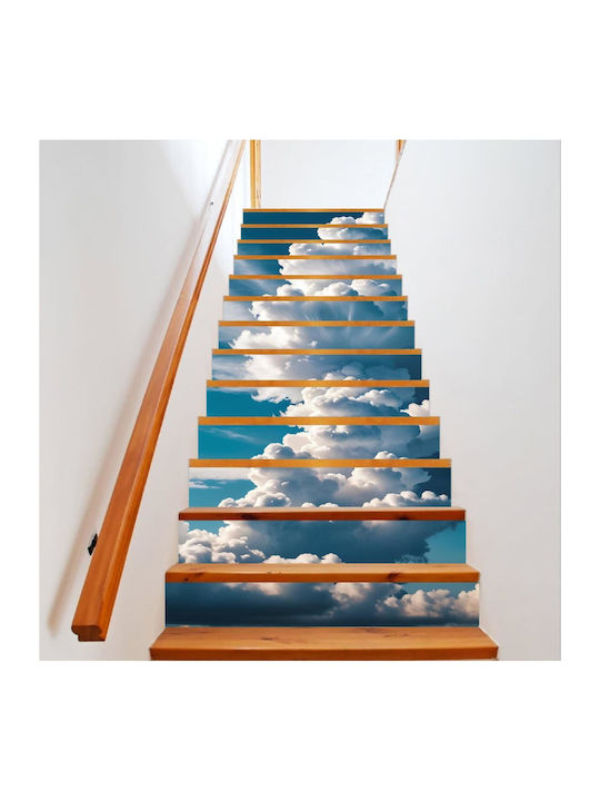 Decorative Sticker Indoor Stairs High-resolution Self-adhesive Print Dimensions 200 X 124 Cm Code Avx-stairs-08