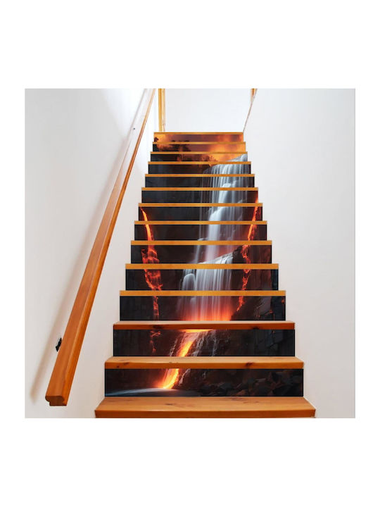 Decorative Sticker Indoor Stairs High-resolution Self-adhesive Print Dimensions 200 X 124 Cm Code Avx-stairs-17