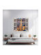 Decor de Perete din Folie Colorată Tipărită Dimensiune 125 X 110cm Model Priveliște către Rai 18