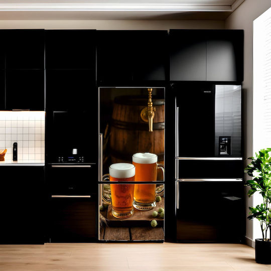 Printed Color Foil Refrigerator Decor Size 200 X 90cm Model Avx-fr35