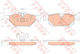 Trw Gdb2050 Brake Pad Set Disc Brake Bmw 1 E87 2003-2013 Rear Axle Other Vehicles