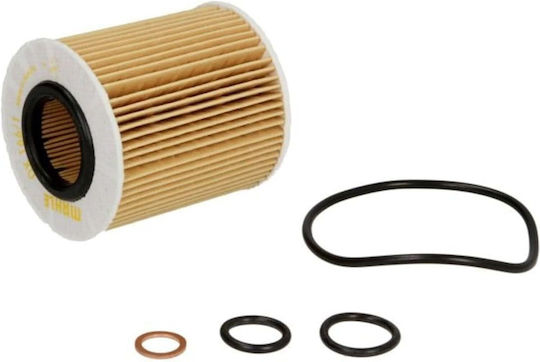 Cartuș Filtru De Ulei Mahle Ox 166/1d 72.5mm Printre Altele Compatibil Bmw 3 E90