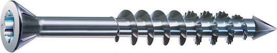 Spax MDF Screw Galvanized with Diameter M4.5 and Length 50mm 200pcs