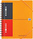 Oxford Notebook 80 Sheets A5 with Blank Pages Orange