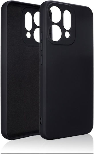 Beline Back Cover Σιλικόνης Μαύρο (Oppo Reno 14)