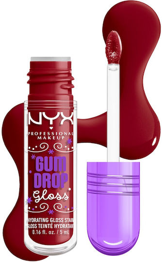 NYX Professional Makeup Gum Drop Lip Gloss Κόκκινο 5ml
