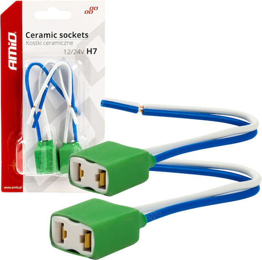 Set 2 Suporturi Ceramice H7 Rezistente la Căldură