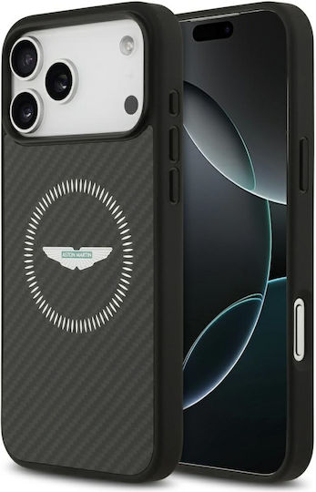 Aston Martin Racing Back Cover Aramid Fiber Μαύρο (iPhone 17 Pro Max)
