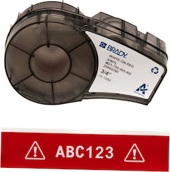 Brady Ταινία Ετικετογράφου σε Λευκό Χρώμα M21-750-595-RD