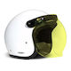 Flip-up Helmet Visor Yellow Dmd Flip-up Bubble Visor Yellow