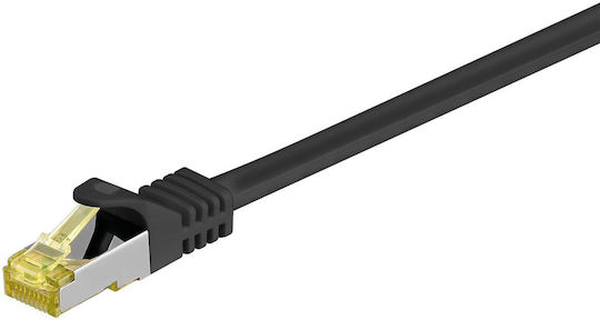 Wentronic U/UTP Cat.7 (10Gbps) Καλώδιο Δικτύου Ethernet 3m Μαύρο