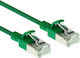 Intronics U/FTP (STP) Cat.6a (Gigabit) Καλώδιο Δικτύου Ethernet 7m Πράσινο