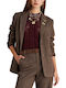 attrattivo Blazer pentru femei Sacou Brown