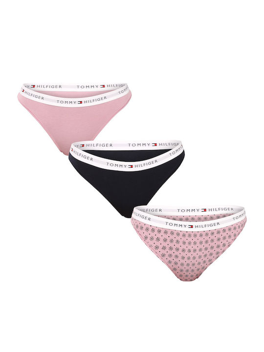 Tommy Hilfiger Βαμβακερά Women's Slip 3Pack Col...