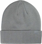 4F Beanie Ανδρικός Σκούφος Πλεκτός σε Γκρι χρώμα
