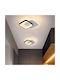 Alista Home Plafonieră de Tavan Baie Albă cu LED Integrat